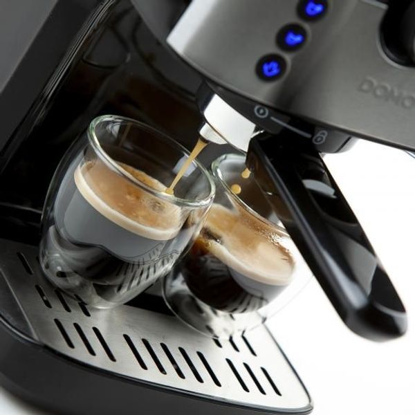 Domo Espresso 19bar zwart/inox DO711K