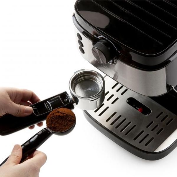 Domo Espresso 19bar zwart/inox DO711K