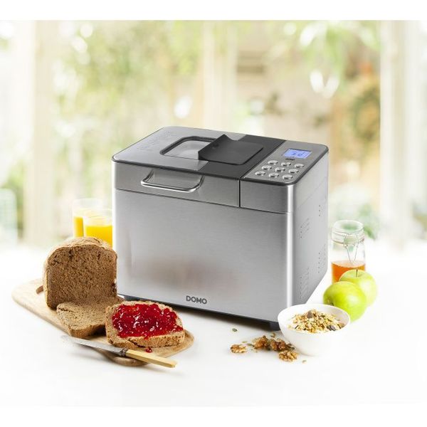 Domo Broodbakmachine 500-750-1000gr - 18 programma's - incl. dispenser en glutenvrij programma