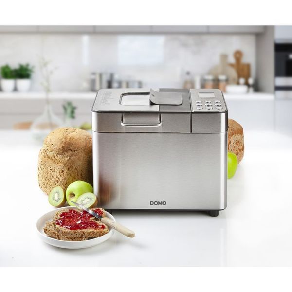 Domo Broodbakmachine 500-750-1000gr - 18 programma's - incl. dispenser en glutenvrij programma