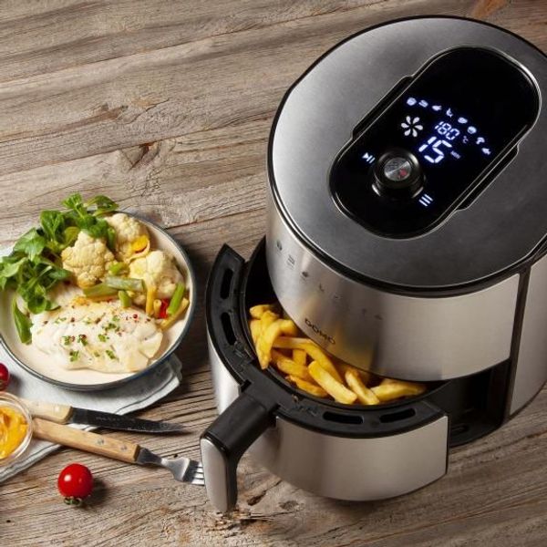 Domo Deli-fryer - 4 L - inox - 1500 W