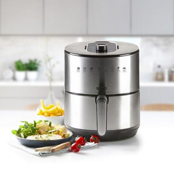 Domo Deli-fryer - 4 L - inox - 1500 W