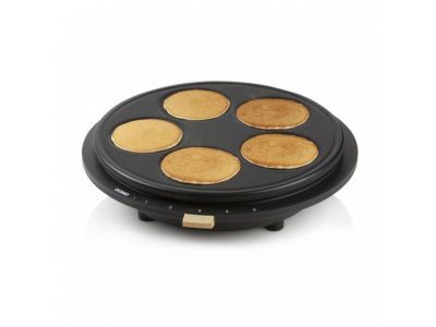 Pannenkoekenmaker met 2 afneembare platen