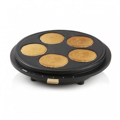 Pannenkoekenmaker met 2 afneembare platen Domo