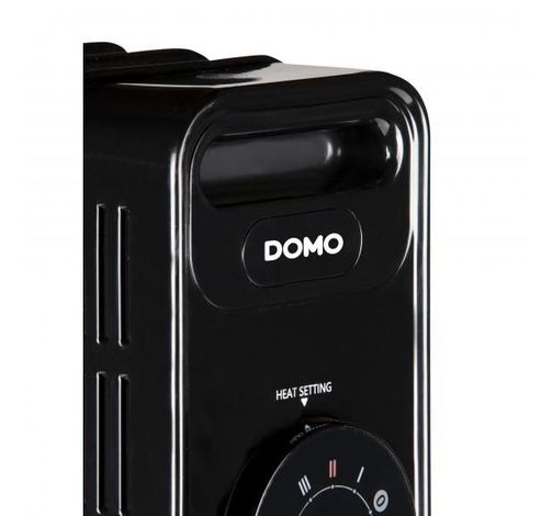 DO7327R Olieradiator zwart, 9 leden, 2000W  Domo