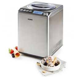 Domo IJsroommachine PRO 2,5L inox design