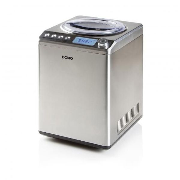 Domo IJsroommachine PRO 2,5L inox design