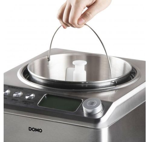 Sorbetière PRO 2,5L inox design  Domo