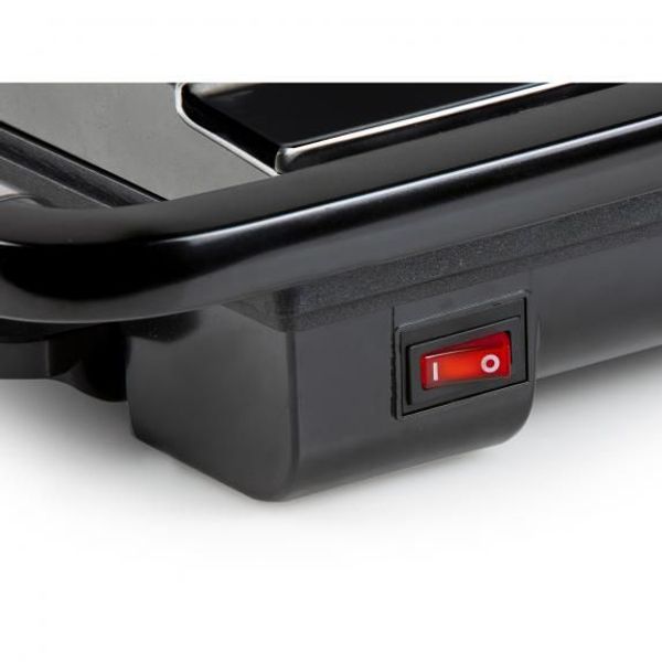 Domo Multifunctionele contactgrill Panini grill inox 