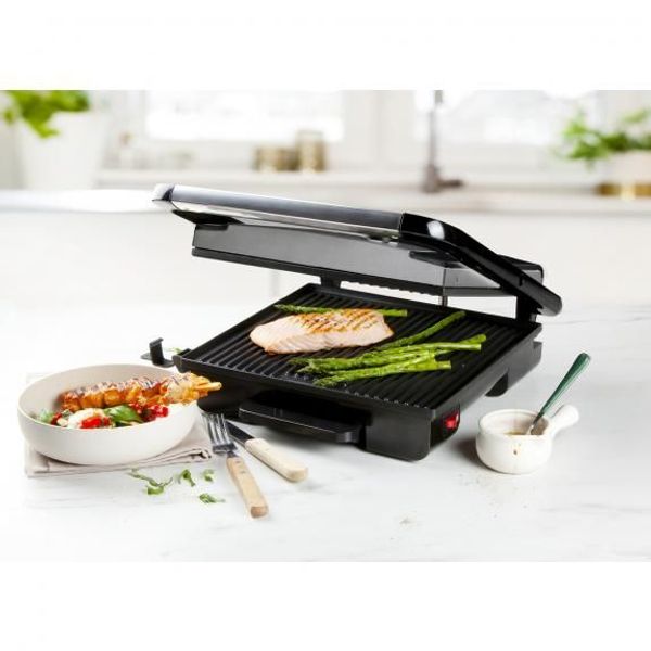 Domo Multifunctionele contactgrill Panini grill inox 