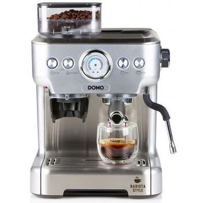 Espressomachine RVS 20bar Domo