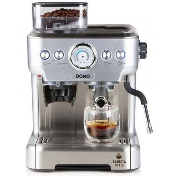 Domo Espressomachine RVS 20bar