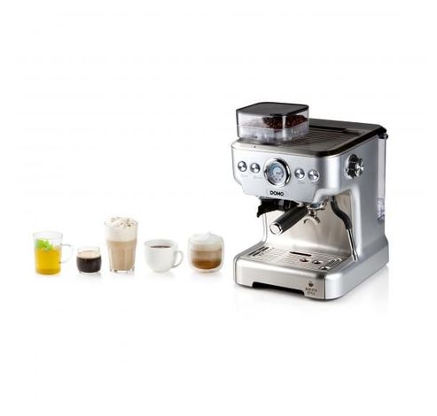 Espressomachine RVS 20bar  Domo