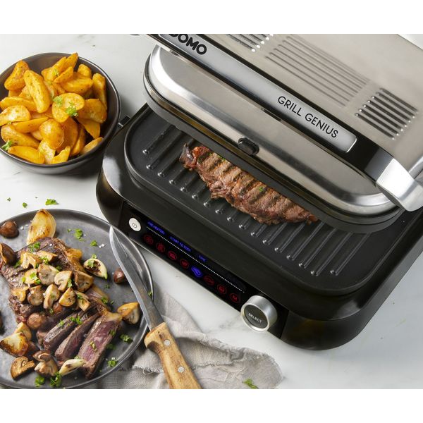 Domo Contactgrill Grill Genius met smart steak modus