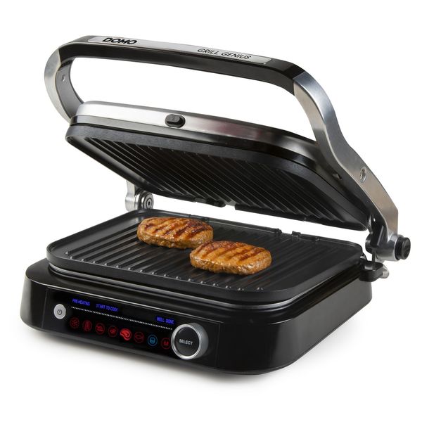 Domo Contactgrill Grill Genius met smart steak modus