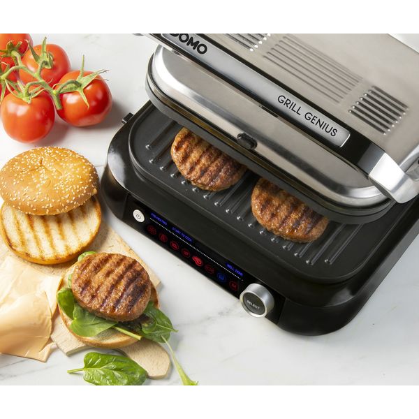 Contactgrill Grill Genius met smart steak modus 