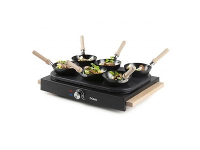 Wooden design Gourrtmetset 2-in-1 6p