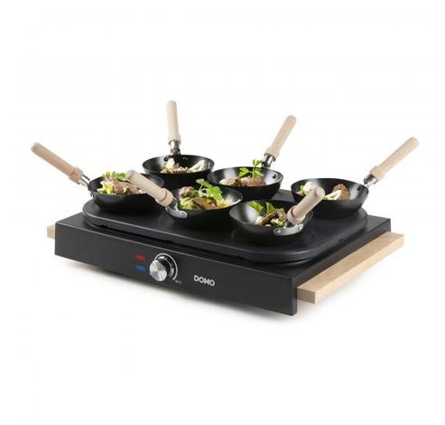 Wok party set en bois 1000W - ILAG  Domo