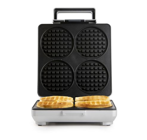 Wafelijzer Wafflelicious - voor 4 ronde wafels  Domo