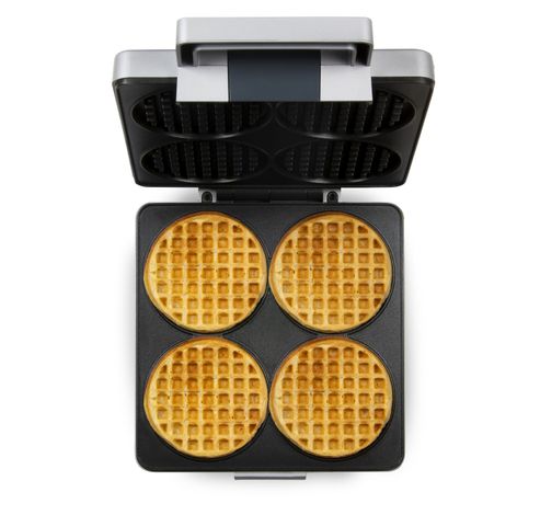 Wafelijzer Wafflelicious - voor 4 ronde wafels  Domo