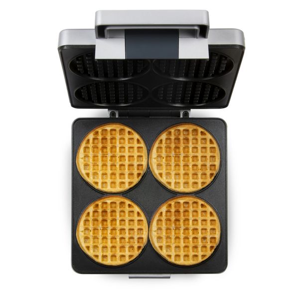 Domo Wafelijzer Wafflelicious - voor 4 ronde wafels