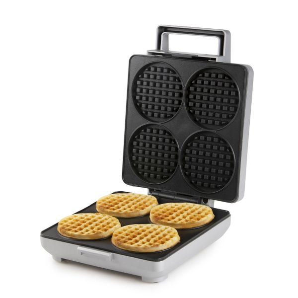 Domo Wafelijzer Wafflelicious - voor 4 ronde wafels