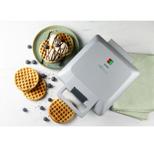 Wafelijzer Wafflelicious - voor 4 ronde wafels  Domo