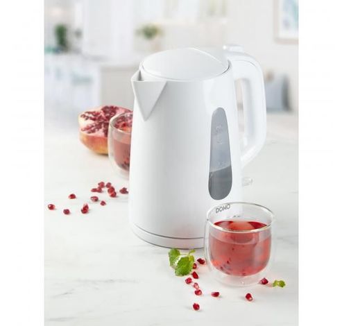 Waterkoker wit - 1,7L  Domo