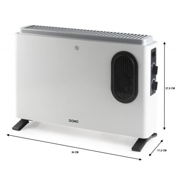 Domo Convector verwarming turbo