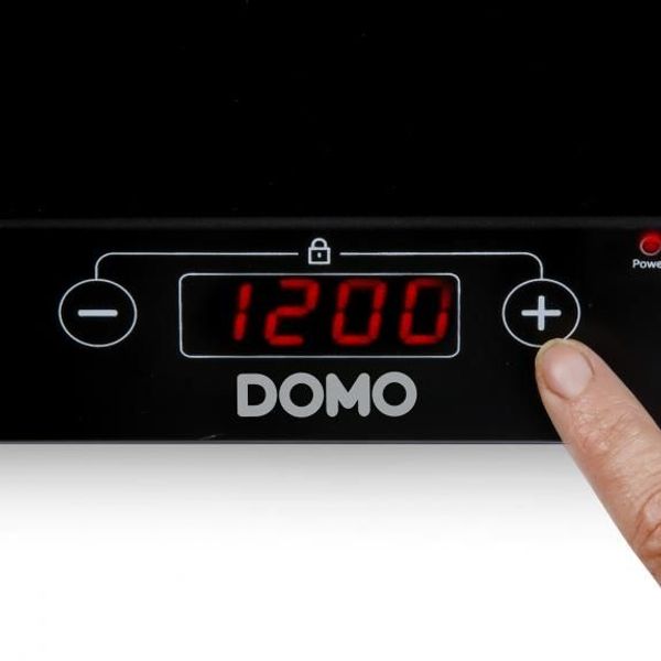 Domo Inductiekookplaat 1 pit - 2000W