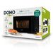 Domo Microgolfoven zwart - combi - 23L