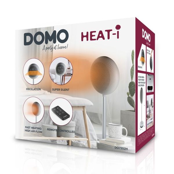 Domo DO7352H Keramische verwarming turbo Heat-I