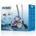 Domo Stofzakloze stofzuiger, 2,5 L, 800 W, paars