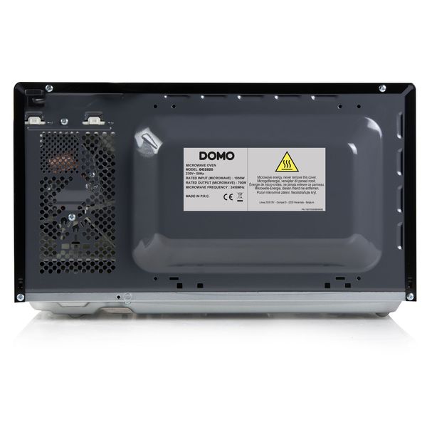 Domo DO2820 Microgolfoven solo met houtlook handvat - 20 L - 700 W