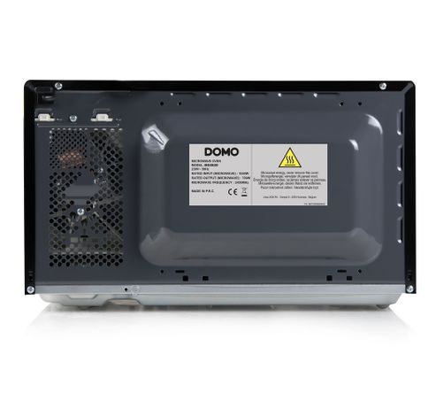 DO2820 Four à micro-ondes solo avec une poignée à l’aspect bois - 20 L - 700 W  Domo