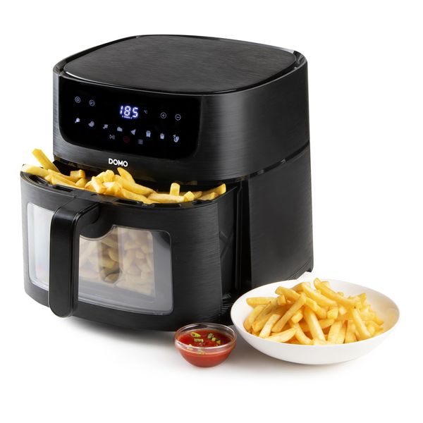 Domo Deli-fryer met kijkvenster - 8 L - 1800 W