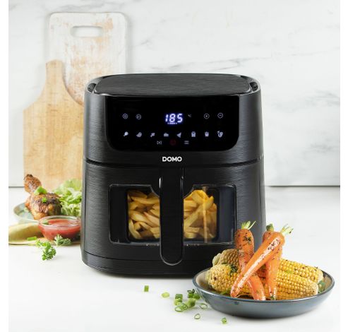 Friteuse avec poulet - 6 L - 1500 W  Domo