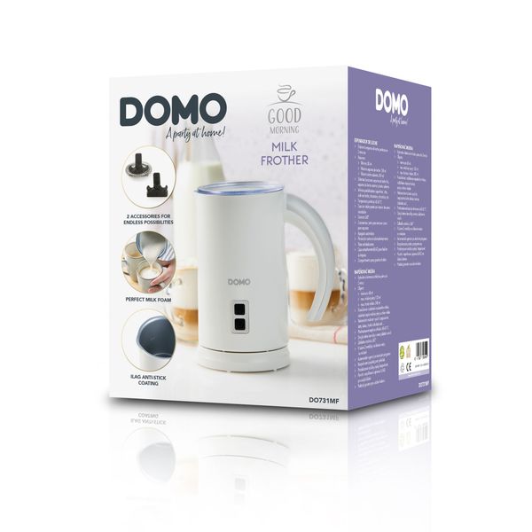 Domo Melkopschuimer - wit - 550 W