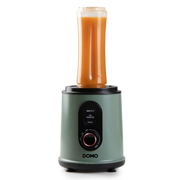 Blend & Balance blender met glazen kan van 1,5 L en beker - 800 W - groen 