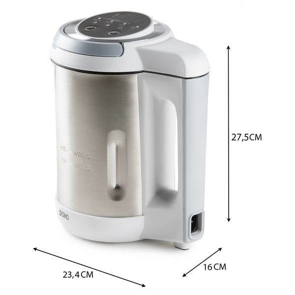 Domo Soepmaker - 1,6 L - 4 programma's