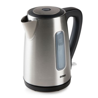 Waterkoker - 1,7 L - inox Domo