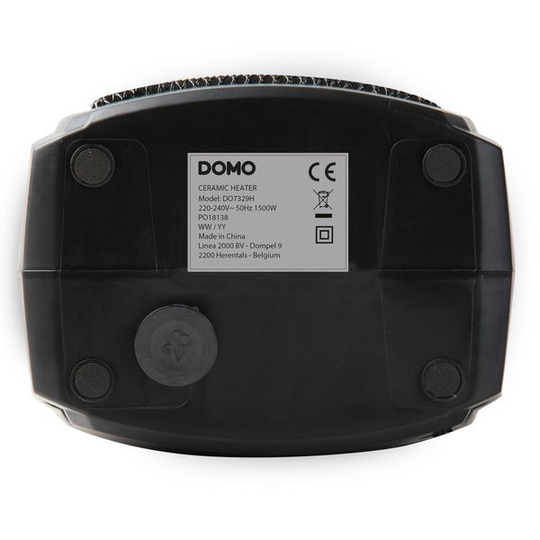 Domo Keramische verwarming 2-in-1 draagbaar 1500W