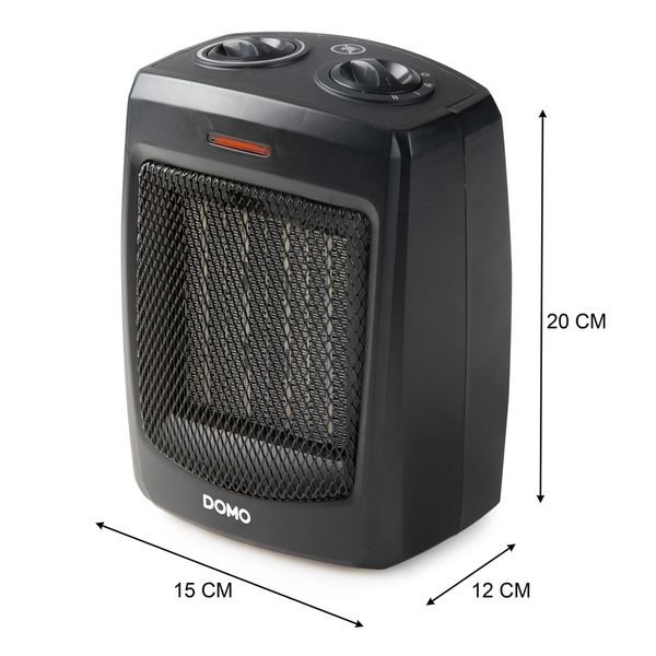 Domo Keramische verwarming 2-in-1 draagbaar 1500W