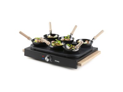 Gourmetset - Wooden design - 2-in-1 - 6 P