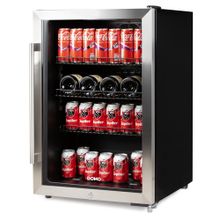 DO91610BK Barkoelkast - C - 118 L - glazen deur