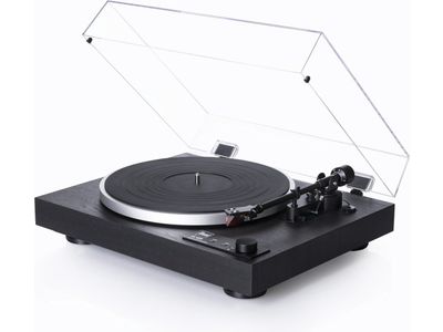 CS 429 Volledig Automatische HI-Fi Platenspeler Zwart