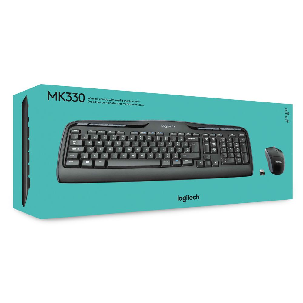 Logitech Toetsenbord- en muisset MK330