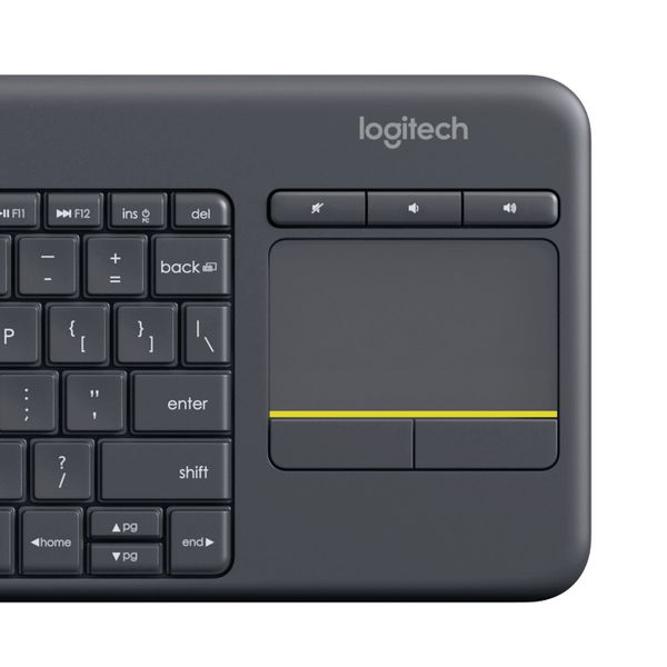 Logitech K400 plus Black