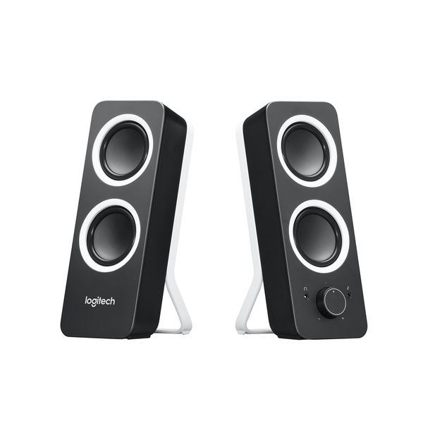 Logitech Z200 Stereo Speakers Midnight Black