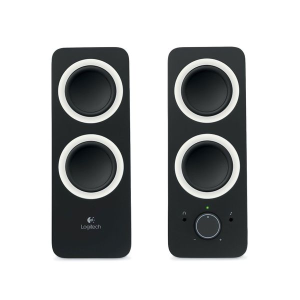 Logitech Z200 Stereo Speakers Midnight Black